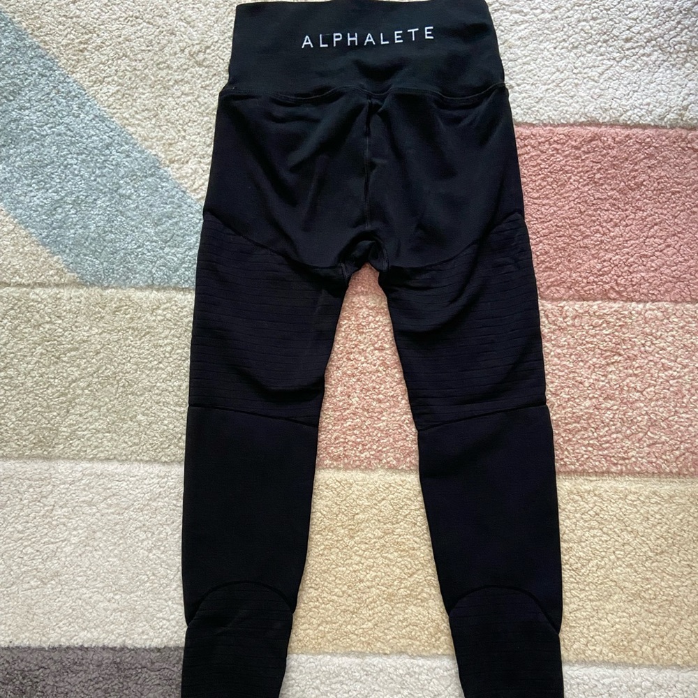 Alphalete R6 revivals Black leggings Size Small